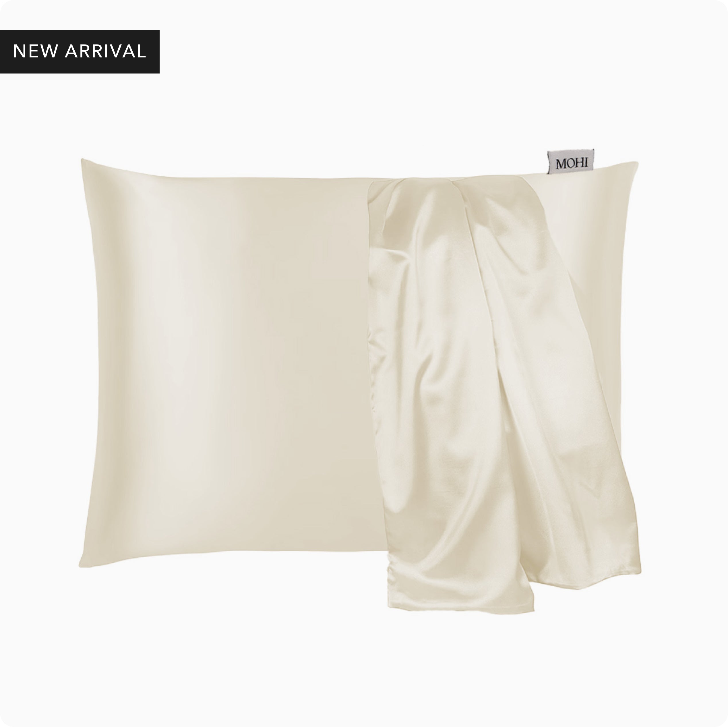 MOHI Satin Pillow Case - Off White